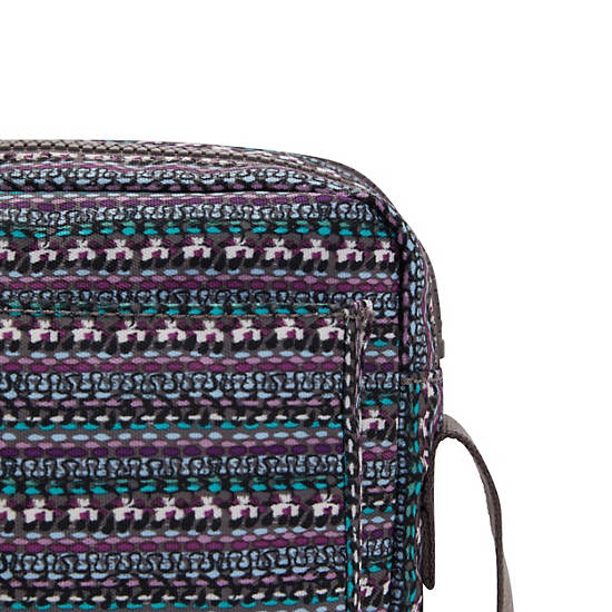 Kipling Abanu Medium Printed Crossbodytassen Donkerblauw | België 2192HA